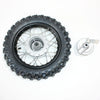 PIT PRO Trail Dirt Bike 10" Front Drum Brake Wheel Rim + Tire
