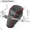 BMW 3 Series Black Carbon Fiber Gear Shift Knob Cover (2004-2012)
