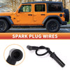 Jeep Wrangler 6 Pcs Spark Plug Wire Ignition Coil Cable (2018-2023)