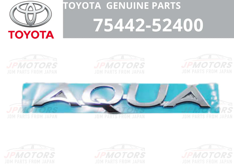 TOYOTA PRIUS C Emblem Rear (2012–2017)
