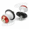 8mm Thread Bolt Motorcycle Swingarm Spools Slider Protectors Green  Universal