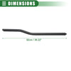 Ford F-250 (1999-2016) Black Front Left Window Belt Weatherstrip