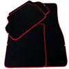 BMW X2 Series F39 SUV (2017-2023) Red Trim AutoWin Black Floor Mats