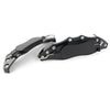 Universal Car Black 3D Metal Brake Caliper Covers