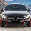 Benz C-Class C300 (2019-2021) Carbon Fiber Trim Front Mesh Cover