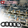 Make Model Oil Seal / 40x56x10mm / Rotary Shaft Seal Nitrile 70 Durometer Rubber 5 Pcs