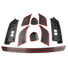 Land Rover Defender 90 110 9 Pcs Black Side Moulding Body Kits (20-23)