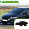 Honda Odyssey (2009-2014) Sun Protector Pad Black Red Dash Cover Mat