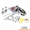 Harley Softail FLSTF FXSTB FLSTSB Chrome Cone Spike Air Filter Cleaner