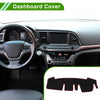 Honda N-ONE JG3 JG4 2020-2024 Black Red 1 Pcs Anti-Slip Dashboard Cover
