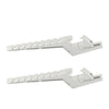 Surron Light Bee S X / L1E & Segway X160 Silver Passenger Foot Peg Extensions