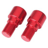 18mm Red Motorcycle Dirt Bike Handlebar Grips End Cap Plugs