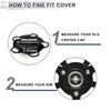 Toyota Tundra (2014-2021) Black Plastic 1 x Wheel Center Cap