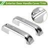 Ford F150 Silver Tone Exterior Door Handle Cover Trim