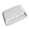 Universal Car Decor Trim White Air Flow Intake Hood Scoop Vent Cover