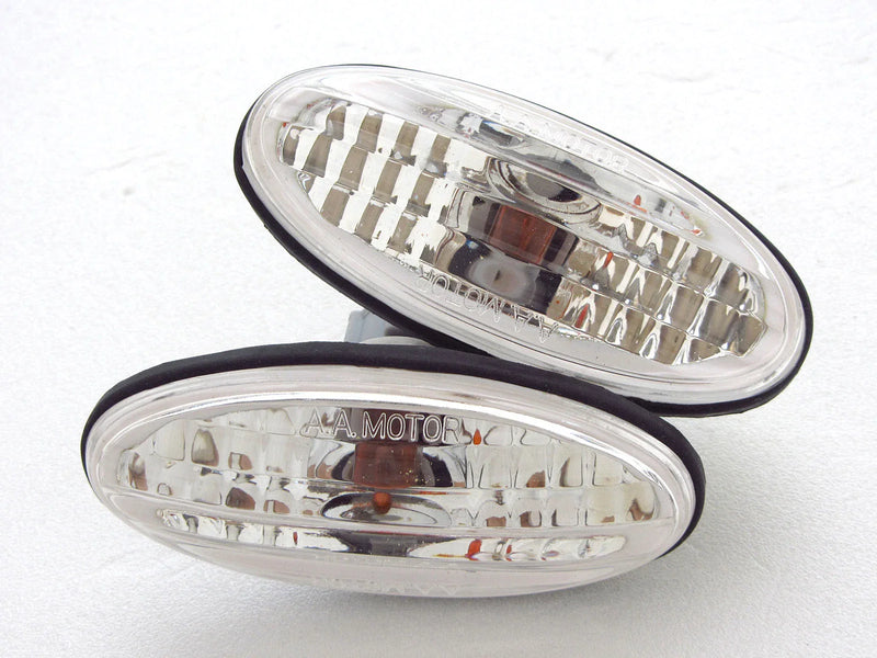 Nissan Navara D22 Crystal Guard Side Turn Signal Lights (1997-2005)