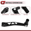 Kayo T4L Folding Black Gear Shifter Lever