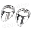Ford Focus Front Fog Light Cover Bezels Trim Silver (2012-2013)