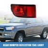 Toyota 4Runner Left Side Rear Bumper Reflector Tail Light Lamp (2003–2005)