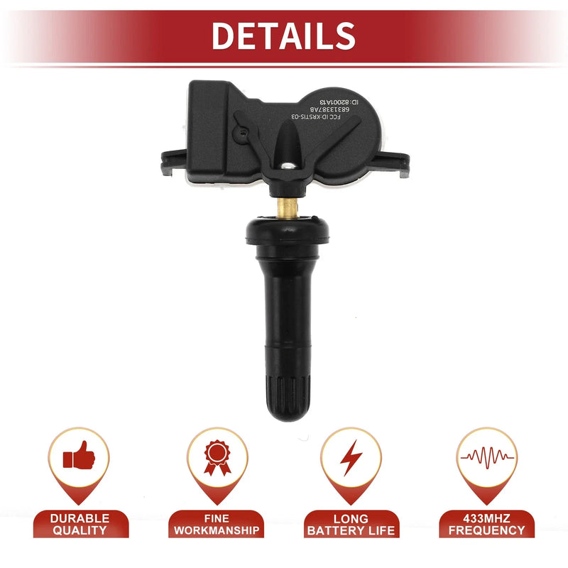 Jeep Grand Cherokee Tire Pressure Sensor TPMS (2016 - 2019)