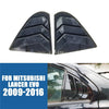 Mitsubishi Lancer EVO Carbon Fiber Side Window Covers (2003-2006)