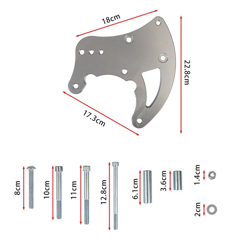 GM R4 Compressor Vortec Engines Aluminum AC Bracket (1988-2013)