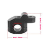 Harley, Honda, Yamaha, Suzuki 22mm Black Motorcycle Handlebar Riser Kit