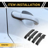 Toyota Tundra Carbon Fiber Door Handle Bezel Cover (2014-2021)