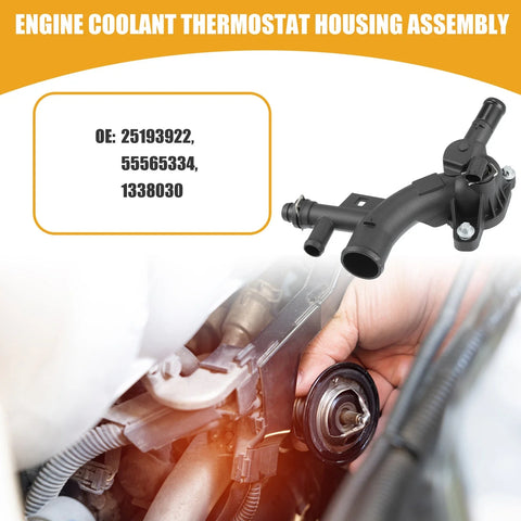 Chevrolet Cruze Engine Coolant Thermostat Assembly (2010-2019)
