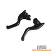 Harley Street Glide 3 Finger Brake & Clutch Hand Levers Black (2014-2023)