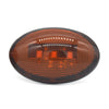 Car Bus Trailer Lorry Tractor Motorhome 3 x LED Oval Side Marker Lights