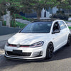 VW Golf 7 MK7 GTI R Rline Front Bumper Spoiler Lip Kit (2013-2016)