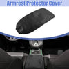 Toyota RAV4 Carbon Fiber Pattern Black Gray Center Console Armrest Cover