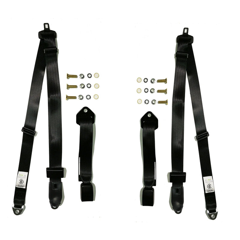 Holden HK HT HG Premier Brougham Front Bucket Seat Belt Kit (1968-1971)