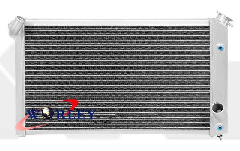 Chevy Corvette C3 5.7L 7.4L V8 Aluminum Radiator (1973-1976)