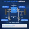 Subaru Outback 3.0L 2 x O2 Oxygen Sensor Upper & Under (2000–2004)