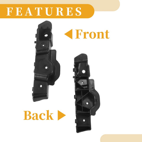 Chevrolet Malibu LH RH Side 1 Pair Bumper Support Bracket (2013-2015)