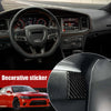 Dodge Charger Carbon Fiber Steering Wheel Side Cover Trim (2015-2022)