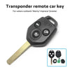 Subaru Outback, Liberty, Impreza, Forester Transponder Remote Car Key