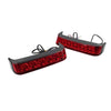 Harley Touring Street Glide Black Saddlebag Run Brake Tail Light (2014-2023)