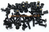 Kawasaki Ninja ZX-10R Black Aluminium Fairing Screen Bolt (2008–2010)