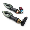 Cafe Racer Universal Motorbike LED Turn Signal Blinker Light Indicator Amber