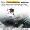 Yamaha Top Twin Dual Key Switch Assembly Panel