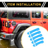Jeep Gladiator Light Blue Door Tailgate Handle Cover (2020-2021)