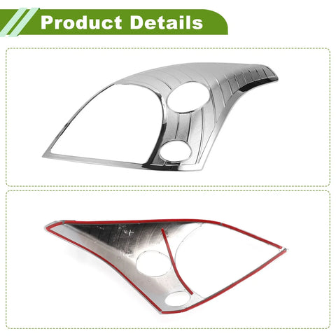 Toyota Prado FJ120 Front Left Right Headlight Trim Bezel (2003-2009)