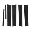Honda Accord 6 Pcs Black Door Trim Pillar Covers (2008-2012)