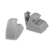 GMC Yukon, Sierra, Chevy Sun Visor Retainer Clips Gray (2007-2014)