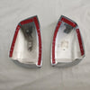 Jeep Grand Cherokee Rearview Mirror Side Lid Cover Trim 2P Chrome (2011-2021)