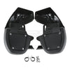 Harley Touring Tri Street Glide Black Lower Vented Leg Fairing (1983-2013)