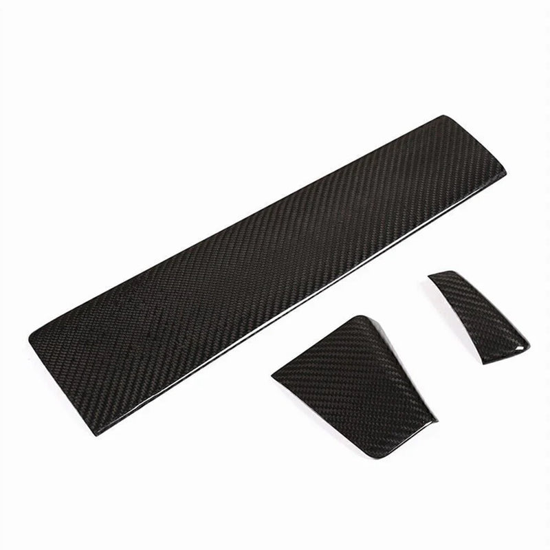 Porsche Macan 3 x Carbon Fiber Dashboard Center Console Covers (2014-2021)